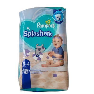 Pampers splashers Gr??e 3 -4 tp, 12er Pack windeln baby