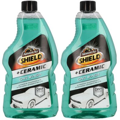 2x Armor All Shield Ceramic Auto-Shampoo Keramik-Versiegelung Snow-Foam Snowfaom