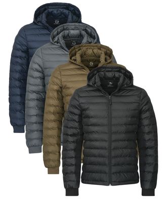 Gradnetz Jacke Wattierte Herren Steppjacke Übergangsjacke nachhaltig & warm