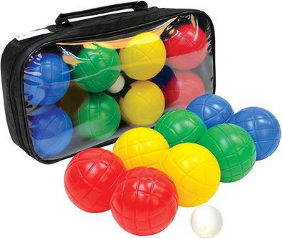 Schildkröt Fun Boccia Set, 4x 2 Kunstoffkugeln, 1x Zielkugel, in wiederverschlie