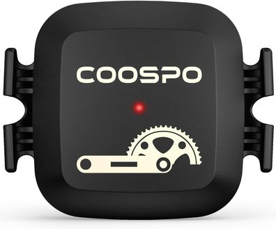 COOSPO Fahrrad Geschwindigkeitssensor und Trittfrequenzsensor Bluetooth ANT+, Ca