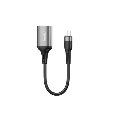 XO-Adapter OTG NB201 USB - microUSB schwarz