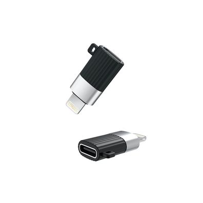 XO Adapter Typ-C Buchse auf Lightning wandelt USB-C zu Lightning kompatibel mit