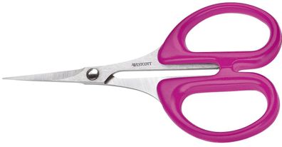 Westcott E-1310100 Silhouettenschere - 10,4 cm, pink