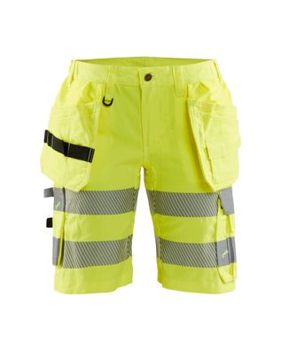 Blakläder® Damen High Vis Shorts mit Stretch High Vis Gelb 7186 1811