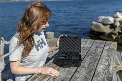 Origin Outdoors Box 'Mini', 1070, mit Schaumeinsatz, schwarz