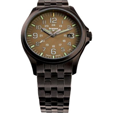 Traser H3 - 108738 - Armbanduhr - Herren - Quarz - P67 Officer Pro GunMetal Khaki