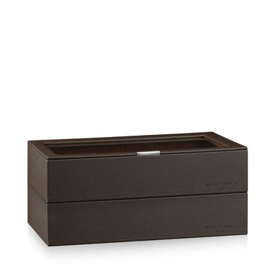 Heisse & Söhne - 70019-159.47 - Uhrenbox für 24 Uhren - Mirage XL - braun