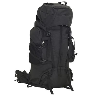 vidaXL Wanderrucksack Schwarz 80 L Oxford-Gewebe