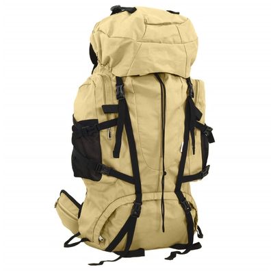 vidaXL Wanderrucksack Khaki 80 L Oxford-Gewebe