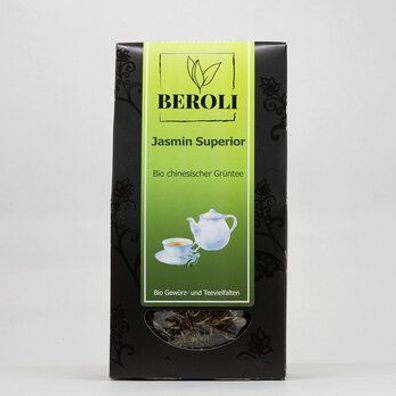 Bio Beroli 3x Grüntee Chin Jasmin superior Beroli 100g