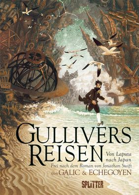 Gullivers Reisen: Von Laputa nach Japan (Graphic Novel), Jonathan Swift