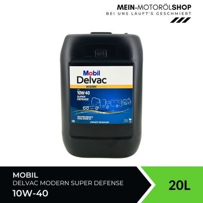 Mobil Delvac Modern 10W-40 Super Defense 20 Liter