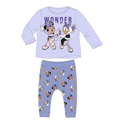 Baby Set langarm Shirt mit Hose, Minnie Maus und Daisy