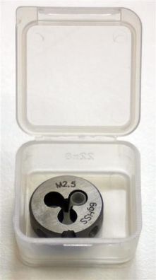 Schneideisen M2,5x0,45 Tol. 6g Rechts Gewinde HSS DIN 223