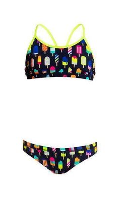 Funkita Girls Racerback Two Piece Frosty Fruits Mädchen/Kinderbikini