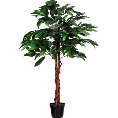 Plantasia® Mangobaum 120cm, Kunstbaum, Kunstpflanze