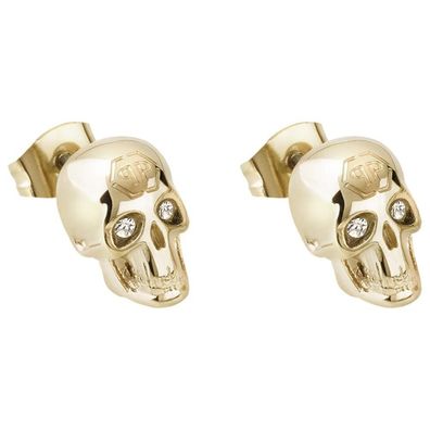 Philipp Plein - PJ3AA03EU - Ohrstecker - Damen - 3D SKULL - 1,2 x 0,75 cm