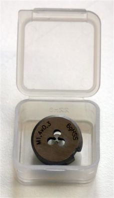 Schneideisen M1,4x0,25 Tol. 6g Rechts Gewinde HSS DIN 223