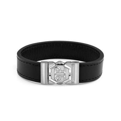 Philipp Plein - PJVEA01BL - Armband - Herren - 21cm - Hexagon Tactical BUCKLE