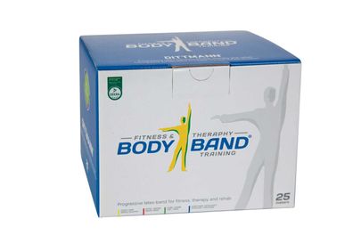 Body-Band 25m x 14,5 cm Dittmann Farbe Schwarz - extra starker Widerstand