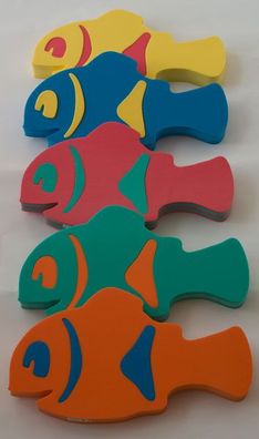 Auftriebshilfe Schwimmhilfe Schwimmspass Clownfish 400x220x38mm mit farbigen Einsä