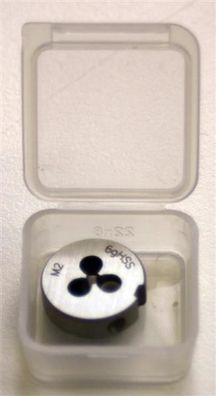 Schneideisen M2x0,4 Tol. 6g Rechts Gewinde HSS DIN 223