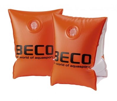 BECO Schwimm-Flügerl Schwimmflügel Orange für Jugendliche 30-60kg Grösse 1 Schwimm