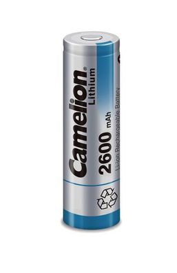 Camelion - ICR18650F-26 - Li-Ion Akku 18650 - 3,7 Volt 2600mAh Li-Ion - Flat-Top Bulk