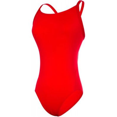 Funkita Still Red one Piece Diamond back Badeanzug in Rot uni