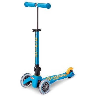 Mini Micro DELUXE Ocean Blue foldable zusammenklappbar Tretroller Kinder Scooter