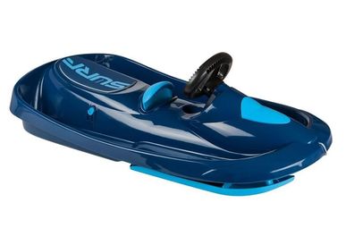 Bob Sno Surf Blau Zweisitzer Lenkbob mit Bremse