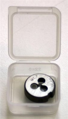 Schneideisen M1,7x0,35 Tol. 6g Rechts Gewinde HSS DIN 223