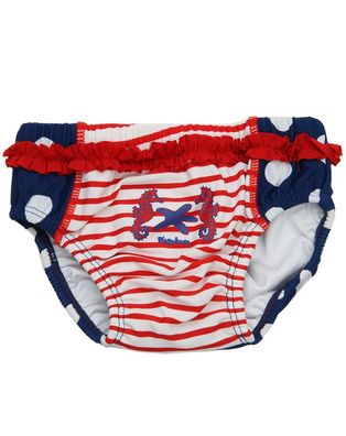 Playshoes Schwimmwindel Badewindel UV-Schutz Windelhose Seepferdchen