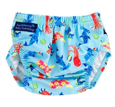 Konfidence Aqua Nappy Schwimmwindel Badewindel Babybadehose 3-30 Monate Characters