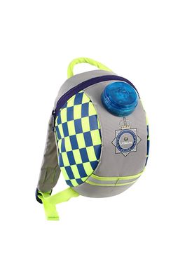 LittleLife Kleinkinder Rucksack Police Polizeiauto daysack mit Blaulicht