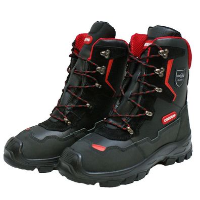 Forst KWF Schnittschutz-Stiefel Oregon YUKON Leder Class1/ S3/ EN ISO