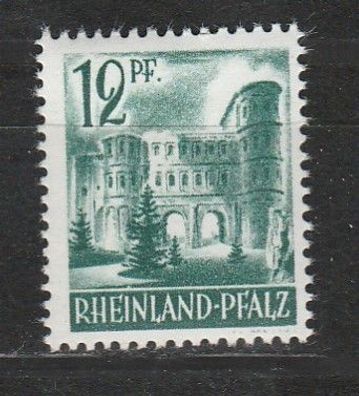 Rheinland-Pfalz Mi. Nr. 0004 * *