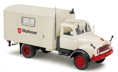 Busch 50809 Hanomag AL 28 "Malteser", H0 Fahrzeug Modell 1:87