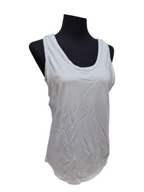 TCA Training Tanktop Damen 2 in 1 Weiß Gr. S M L Sporttop Top & BH 36/ 38/ 40