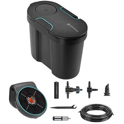 Gardena 13301-20 Solar-Bewässerung AquaBloom Set inkl. Wasserreservoir Balkon