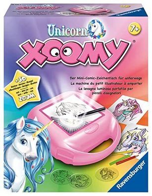 Ravensburger Xoomy Midi Unicorn 18710 Zauberhafte Einhörner Zeichenset 30 Motive