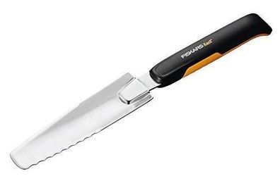 Fiskars Xact 1027046 Unkrautstecher Länge 39,6 cm Schwarz/Orange Kunststoff