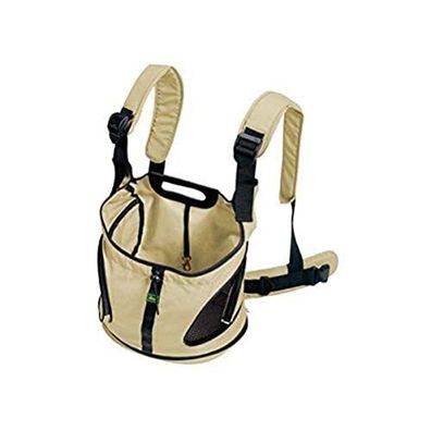 Hunter 46018 Praktische Bauchtasche Kangaroo Hunde Welpen 20 x 35 x 30 cm Beige