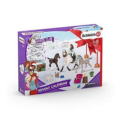 Schleich 98270 Horse Club Adventskalender 2022 Spielset Spielzeugkalender Pferde