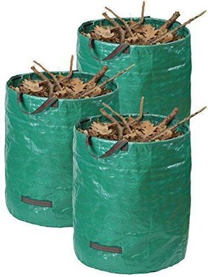 Meister 9961810 Gartenabfallsack 272 l 3er Set Selbststehend Witterungsbeständig