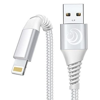 Yosou Apple iPhone Ladekabel Kabel Schnellladekabel Weiß 2 m iPad Pro Air Pro XS