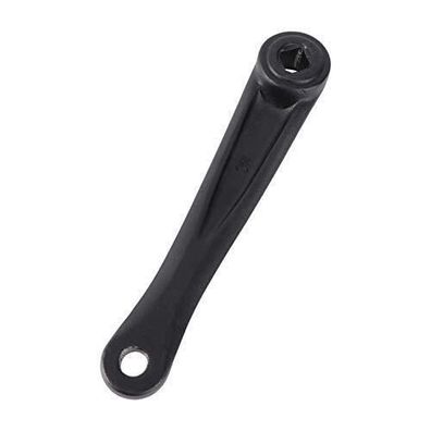 Winomo Fahrrad Kurbelarm links 170 mm Premium Aluminium Legierung Schwarz