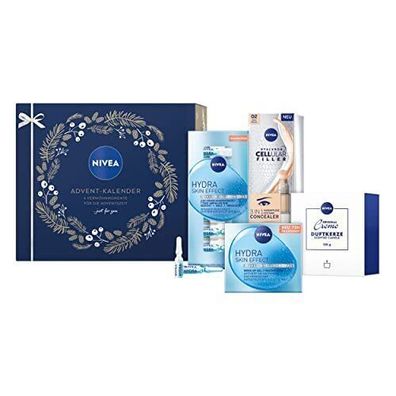 NIVEA Adventskalender 2022 4 Türchen Weihnachtskalender Pflegeprodukte Geschenk