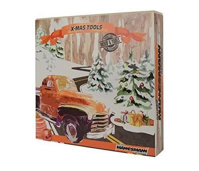 Brüder Mannesmann Werkzeuge M599930 Holz-Adventskalender Weihnachten Basteln